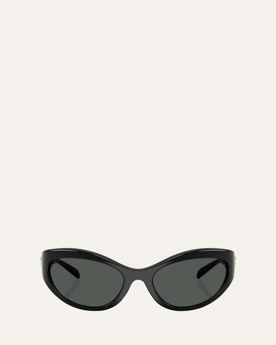 VE4485 Medusa Plastic Cat-Eye Sunglasses